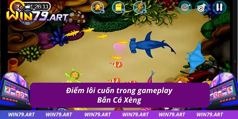 Gameplay không điểm nào chê được của siêu phẩm Bắn Cá Xèng